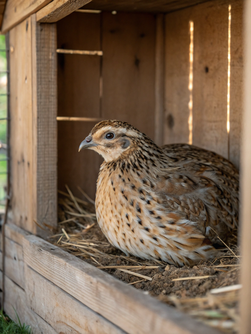 Roll-away nesting box for hens